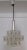 1970s Ceiling Lamp in Acrylic with Silver and Black Plastic Mounting, 1970s For Sale - Image 5 of 5