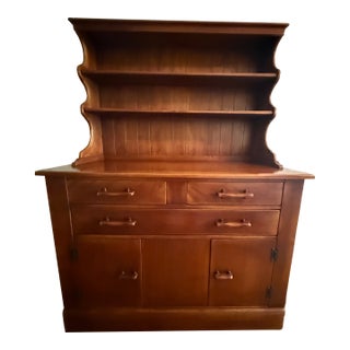 1930s Cushman Colonial Creations Hutch/Dresser For Sale