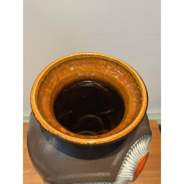 1970s Ceramic Floor Vase from Bay Keramik, 1970s For Sale - Image 5 of 9