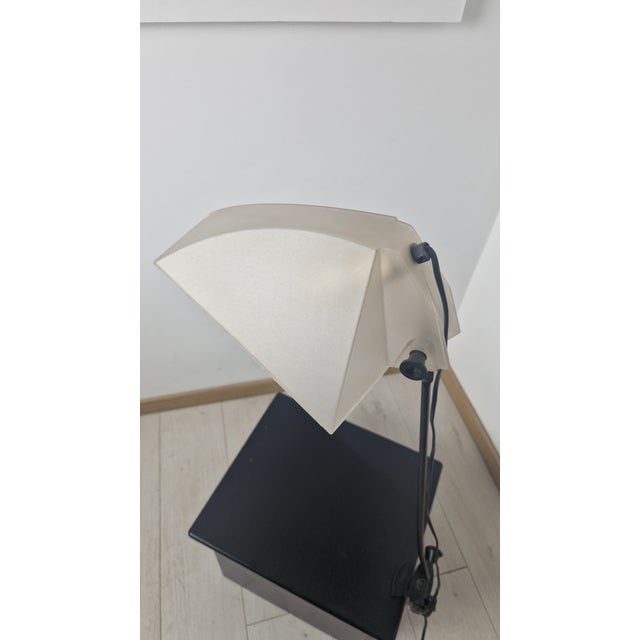 1980s Design Clamp Lamp, Dilem E63 Model, Umberto Riva for Fontana Arte by Umberto Riva For Sale - Image 12 of 14