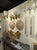 Murano Glass and Brass Sconces For Sale - Image 4 of 6