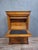 Brown Vintage Louis Philippe Cherrywood Drop-Front Secretary Desk with Leather Top For Sale - Image 8 of 13
