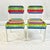 Boho Chic 1990s Vintage Boho Chic Child Size Patio Chairs - A Pair For Sale - Image 3 of 9