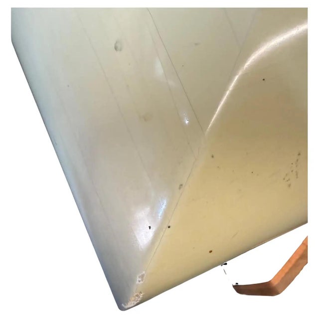 1970s Mid-Century Springer Lacquer Floating Coffee Table - Chrome Base For Sale In Los Angeles - Image 6 of 7