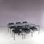 Tokio Dining Table and Vienna Chairs by Rodney Kinsman for Bieffeplast, Italy, 1980s For Sale - Image 3 of 12