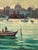 Oil Painting Evening Over the Pier With Boats Yuriy Suprunchuk For Sale - Image 6 of 11