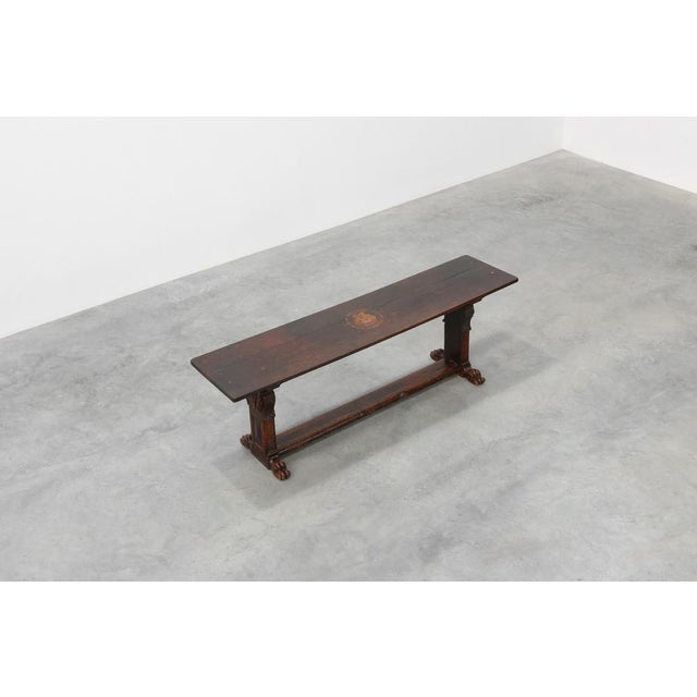 16th Century Renaissance Walnut Console Table, Tuscany For Sale - Image 12 of 18