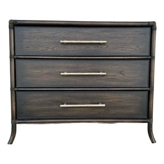 Hooker Organic Modern Bamboo and Rope Retreat Chest of Drawers For Sale
