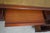 Wood English Leather Top 3 Part Executive Partners Desk For Sale - Image 7 of 18