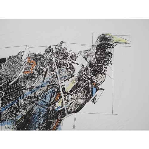 Caesar, Hen on the Move, 1980, Lithograph For Sale - Image 6 of 9