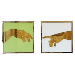 Icon Wall Decoration by Davide Medri, Set of 2