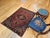 Persian Vintage Persian Sarouk Area Rug, Hand-Knotted Wool, Floral Medallion, 3x5, Red & Turquoise For Sale - Image 3 of 14