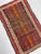 Persian Pure Wool Striped Caucasian Antique Rug Mat 1.9 x 2.9 For Sale - Image 3 of 8