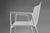 Vintage White Design Chair with Armrests, Belgium, 2000s For Sale - Image 4 of 11