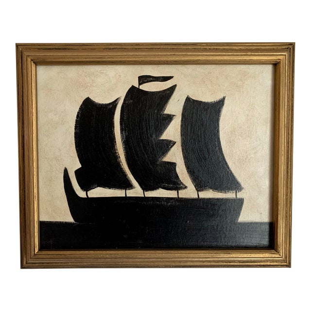 Contemporary Impressionist Style Seascape Painting on Canvas, Framed For Sale