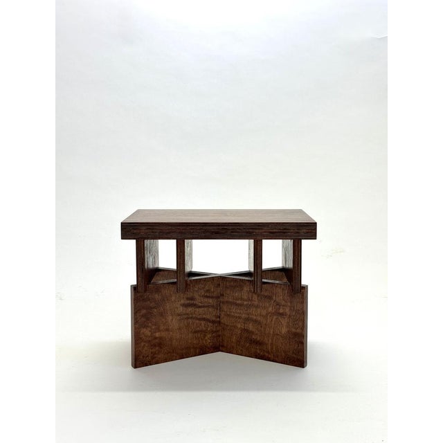 Unique building stool by Goons Dimensions: W 41 x D 26 x H 33 cm Materials: Oak. The Building Stool is one of goons’ most...