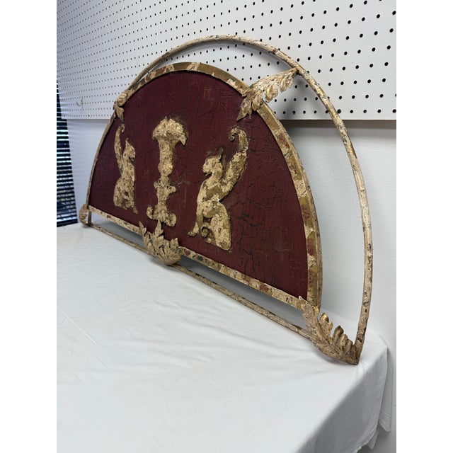 John Richard Wrought Iron Griffin Wall Hanging For Sale In Richmond - Image 6 of 8