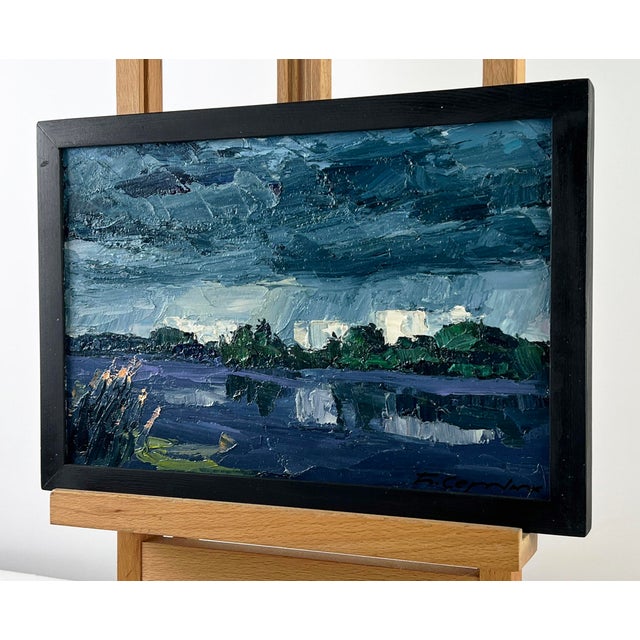 Impressionist Oil Painting Before the Rain Serdyuk Boris Petrovich For Sale - Image 3 of 11