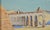 American California Mission Plein Air Oil on Board Period Arts & Crafts Frame. Illegibly Signed Lower Right Center For Sale - Image 3 of 8