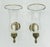 Hollywood Regency 1990s Charles Edwards London Brass Hurricane Wall Sconces - a Pair For Sale - Image 3 of 18