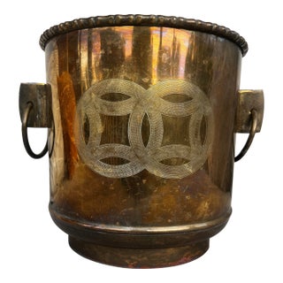 1970s Regency Hollywood Champagne Chiller/ Planter For Sale