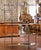 Early 20th C. French Wrought Iron and Brass Baker’s Rack With Glass Shelves For Sale In Dallas - Image 6 of 13