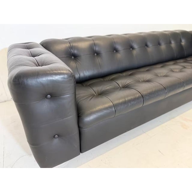 Leather RH-306 Sofa attributed to Robert Haussmann for de Sede For Sale - Image 11 of 18