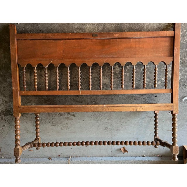 Antique Spanish Colonial Armless Bench For Sale - Image 4 of 11