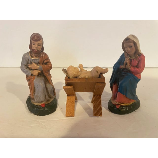 Nativity Set Wood Stable - Made in Germany- 13 Pieces For Sale In Philadelphia - Image 6 of 11