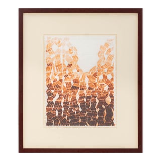 Joseph Gardella Geometric Composition Gouache For Sale
