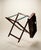 Mid-Century Modern Vintage Wood Butler's Tray Table & Stand For Sale - Image 3 of 5