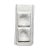 Mid-Century Modern Martin Freyer for Rosenthal Brutalist Porcelaine Blanc Vase For Sale - Image 3 of 5