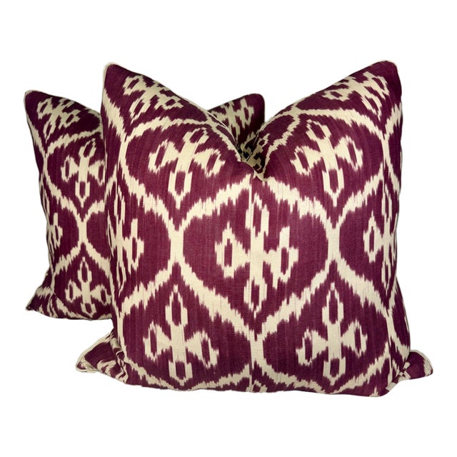 Nicholas Herbert Ltd. "Khiva" 22" Pillows-a Pair For Sale