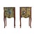Wood 1950s Pair of Louis XV Style Chest With Gold Christian Lacroix Pattern and Marble Top For Sale - Image 7 of 7