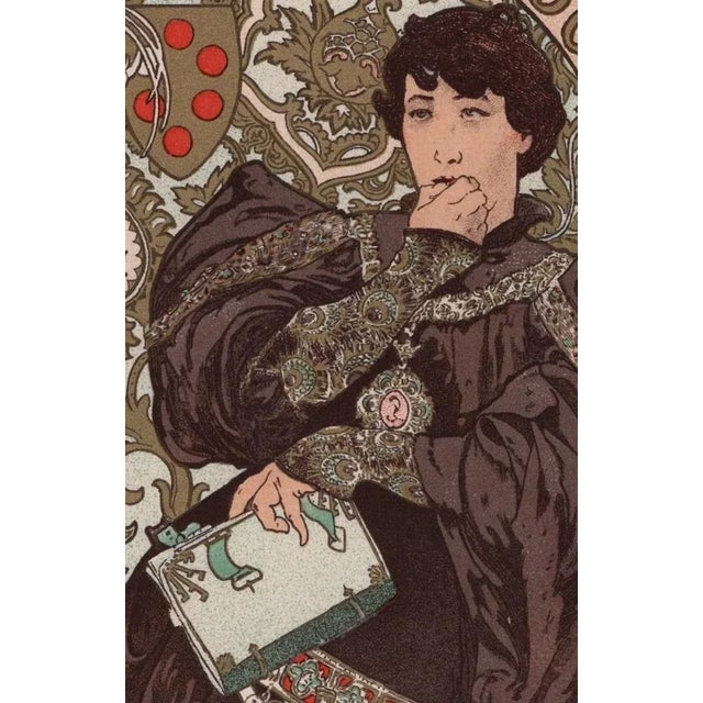 Alphonse Mucha, Lorenzaccio from Les Maîtres de L'Affiche, 1898, Original Lithograph For Sale - Image 6 of 14