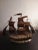 1970s 1970s Hand Carved Brass Ship 3d Model For Sale - Image 5 of 8