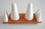 White Porcelain Salt & Pepper Set by Peter Müller for Sgarfo Modern, 1960s For Sale - Image 8 of 8