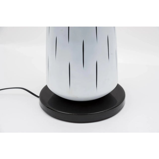 Murano Glass Table Lamps by Archimede Seguso, 1980s, Set of 2 For Sale - Image 7 of 9