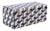 Milan Stone Inlay Box Chevron Pattern For Sale