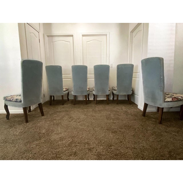 Elegant 1970's Dining Room Chair set. Designed by Norman Hekler, this set of 6 chairs is from the Serenata collection with...