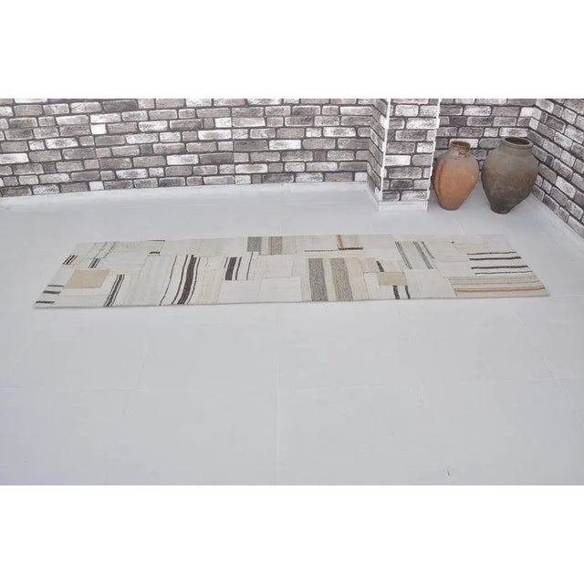 Anatolian Kurdish Handwoven Kilim Rug, 1960s For Sale - Image 10 of 11