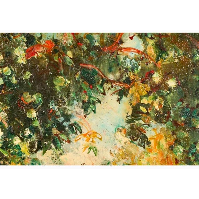 André Vignoles, French Post Impressionist Oil Painting Andre Vignoles Wooded Landscape For Sale In Miami - Image 6 of 11