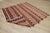 1960s 1960s Turkish Red Hand Knotted Kilim Square Rug For Sale - Image 5 of 13