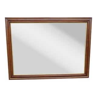 Statton Centennial Cherry & Gilded Wall Mirror For Sale