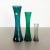German Hand Blown Crystal Glass Vases by Alfred Taube, 1960s, Set of 3 For Sale - Image 11 of 16
