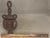 Carved Wood Wall Mount Match Holder: Rope & Tassel Design For Sale - Image 9 of 10