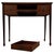 20th Century Mahogany Writing Desk For Sale - Image 3 of 12