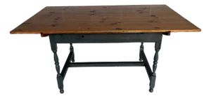 Stephen Von Hohen Hand Made Pin Dowelled Pine 48" Dining Table