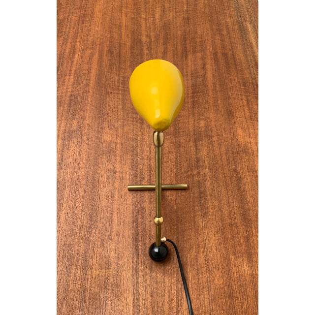 Mid-Century Minimalist Table Lamp in the style of Boris Lacroix, 1960s For Sale - Image 4 of 18