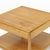 Wood Art Deco Minimalist Side Table For Sale - Image 7 of 9
